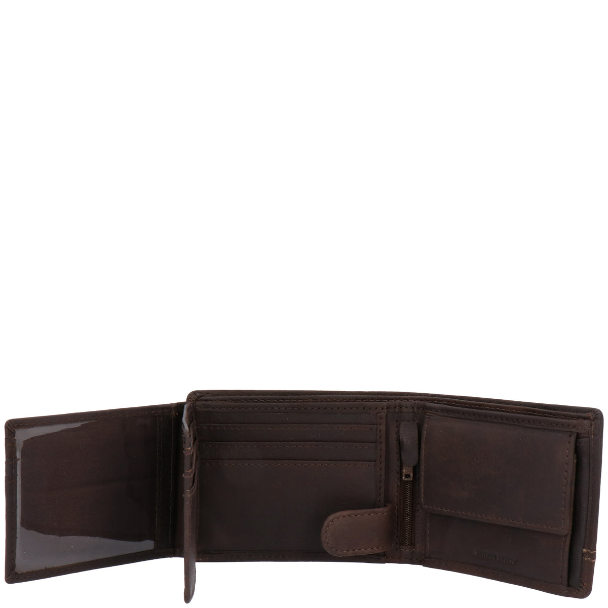 Billetera Th Coin Triple Para Hombre