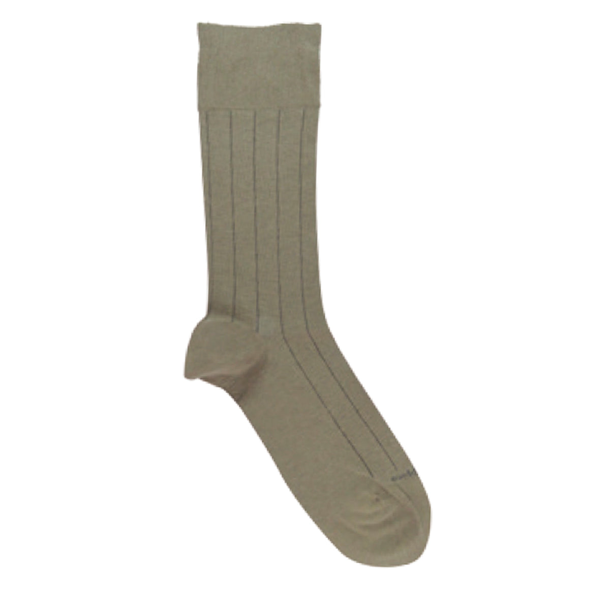 Calcetín Para Hombre Algodón/Spandex Co Nontight Broadrib Gris Hush Puppies