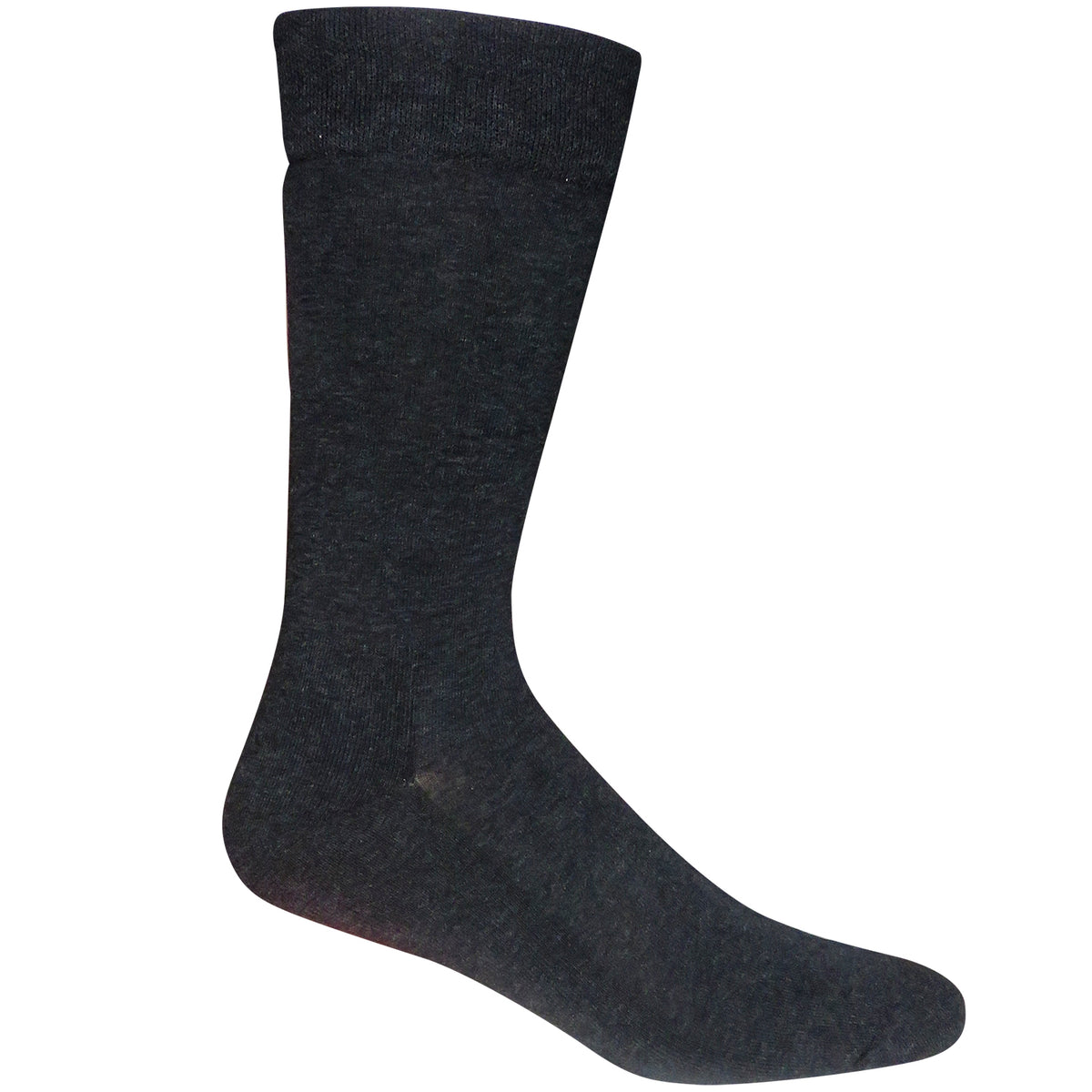 Calcetín Para Hombre Algodón/Spandex Co Plain Cushionfoot Gris Hush Puppies