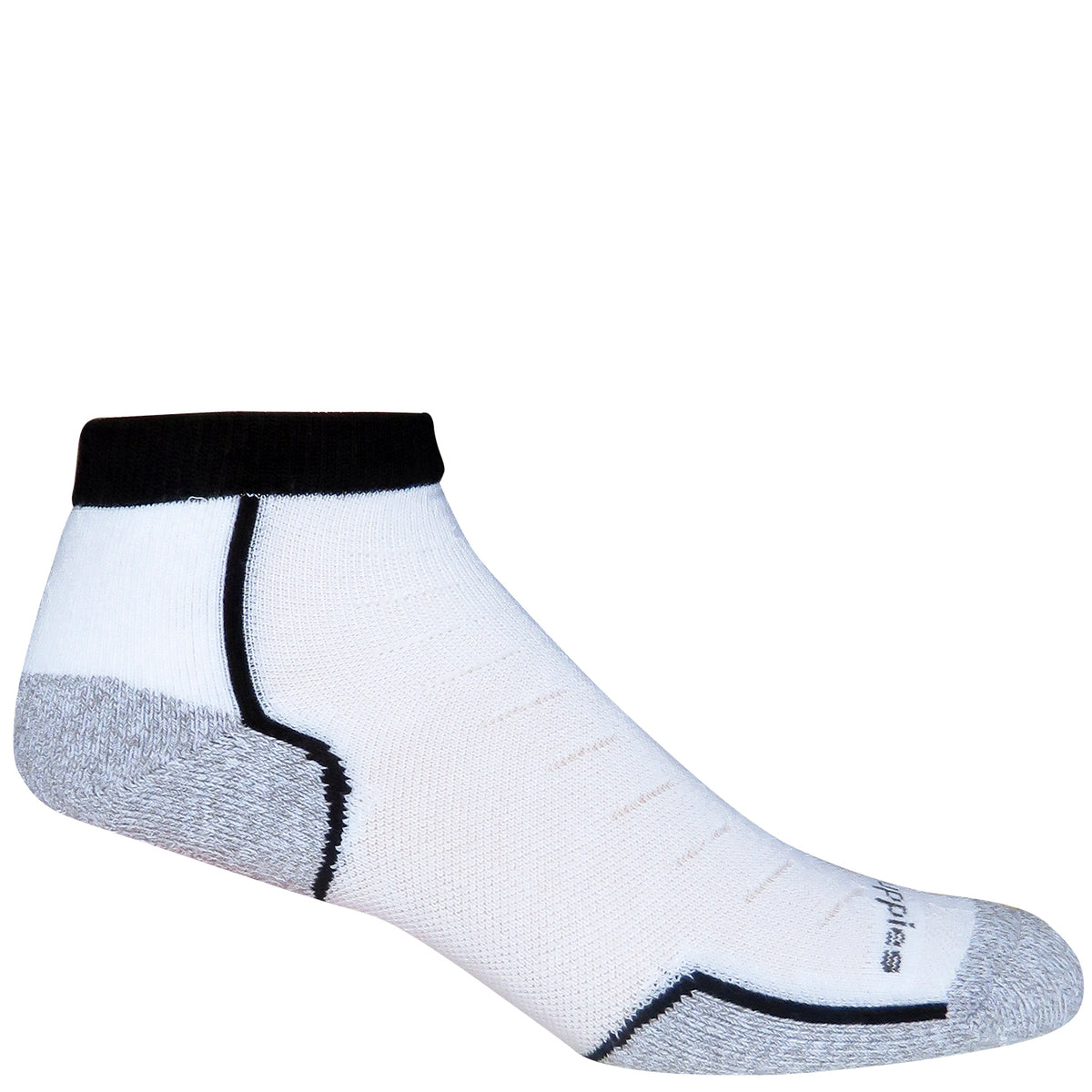 Calcetín Para Hombre Algodón/Spandex Co Tech Contrast Negro Hush Puppies
