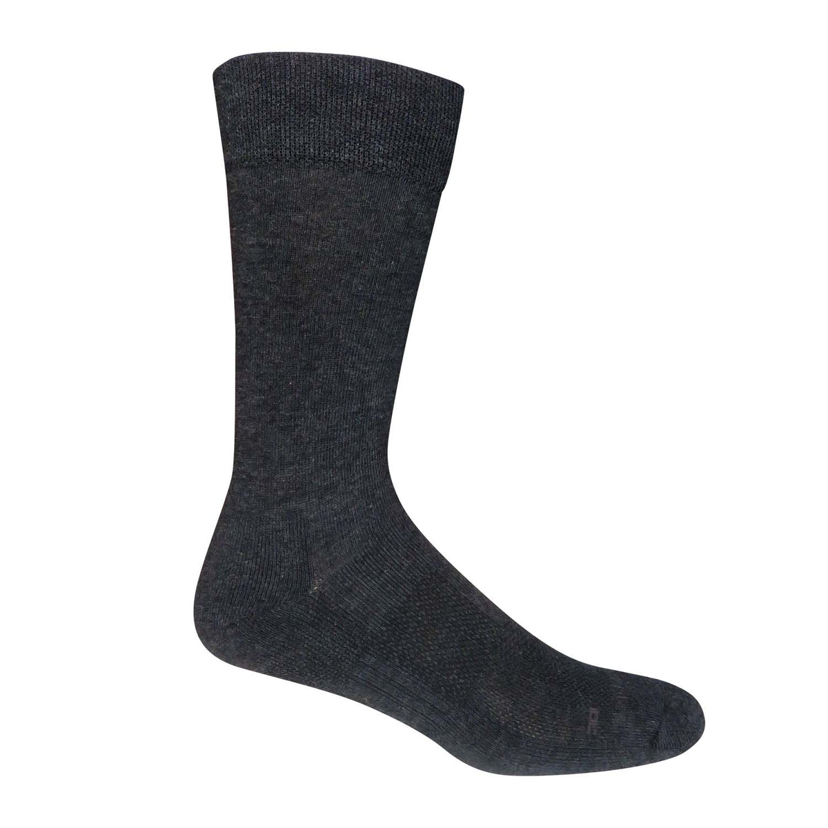 Calcetín Para Hombre Algodón/Spandex Co Techbusness Plain Gris Hush Puppies
