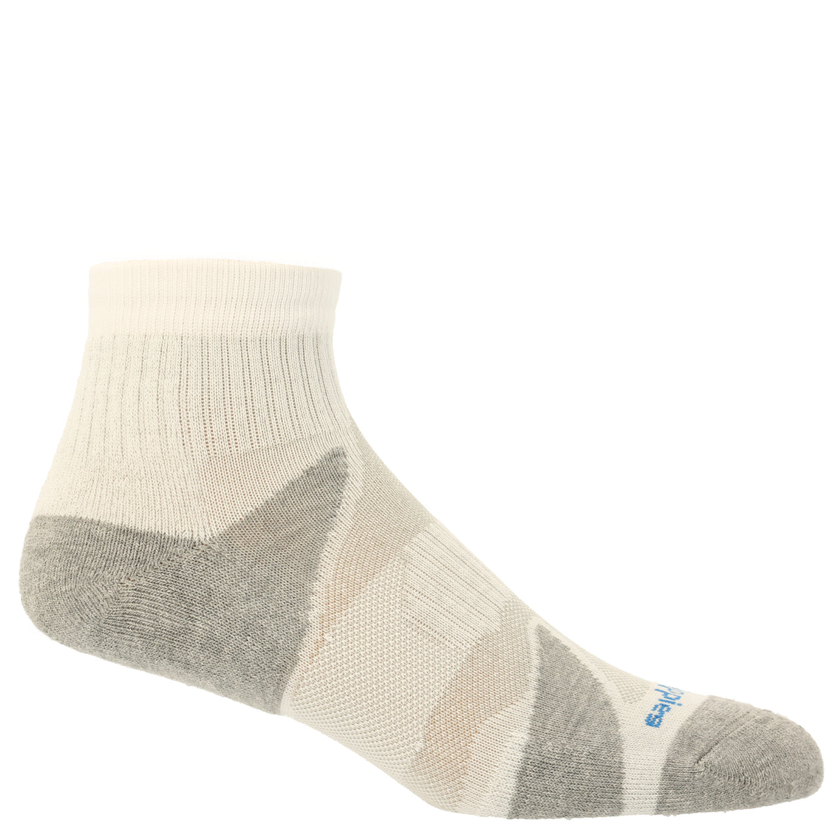 Calcetín Para Hombre Algodón/Spandex Move H Quarter Blanco Hush Puppies