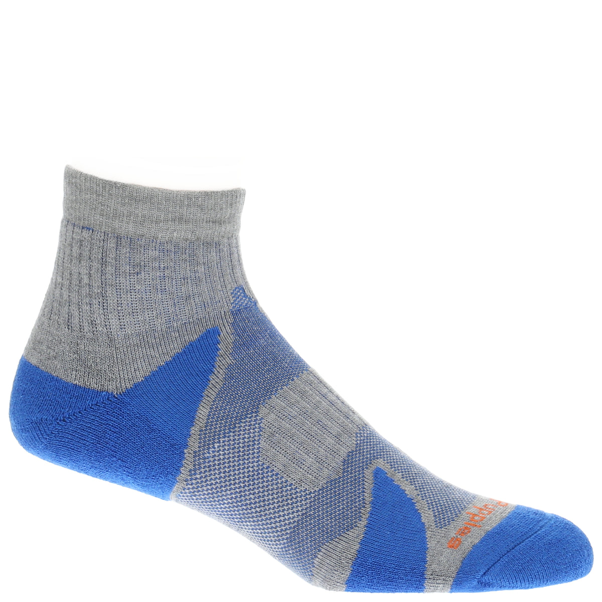 Calcetín Para Hombre Algodón/Spandex Move H Quarter Gris Hush Puppies
