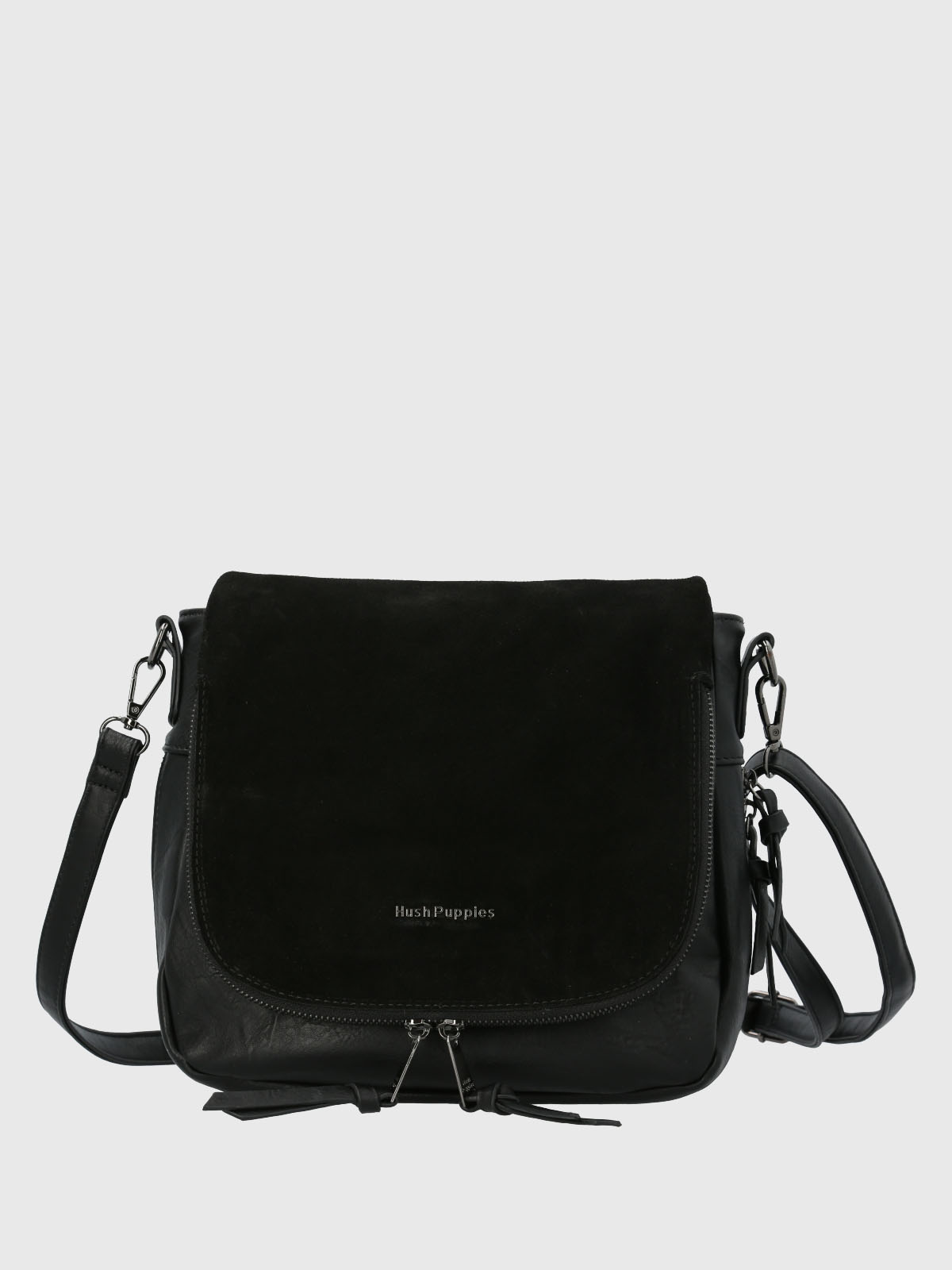 Cartera Para Mujer Sintético/Cuero Leonni Cross Negro Hush Puppies