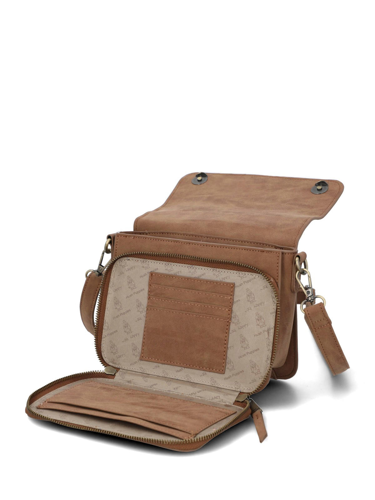 Cartera Para Mujer Ecocuero I26Of Darby Cross Caramelo Accesorios HP