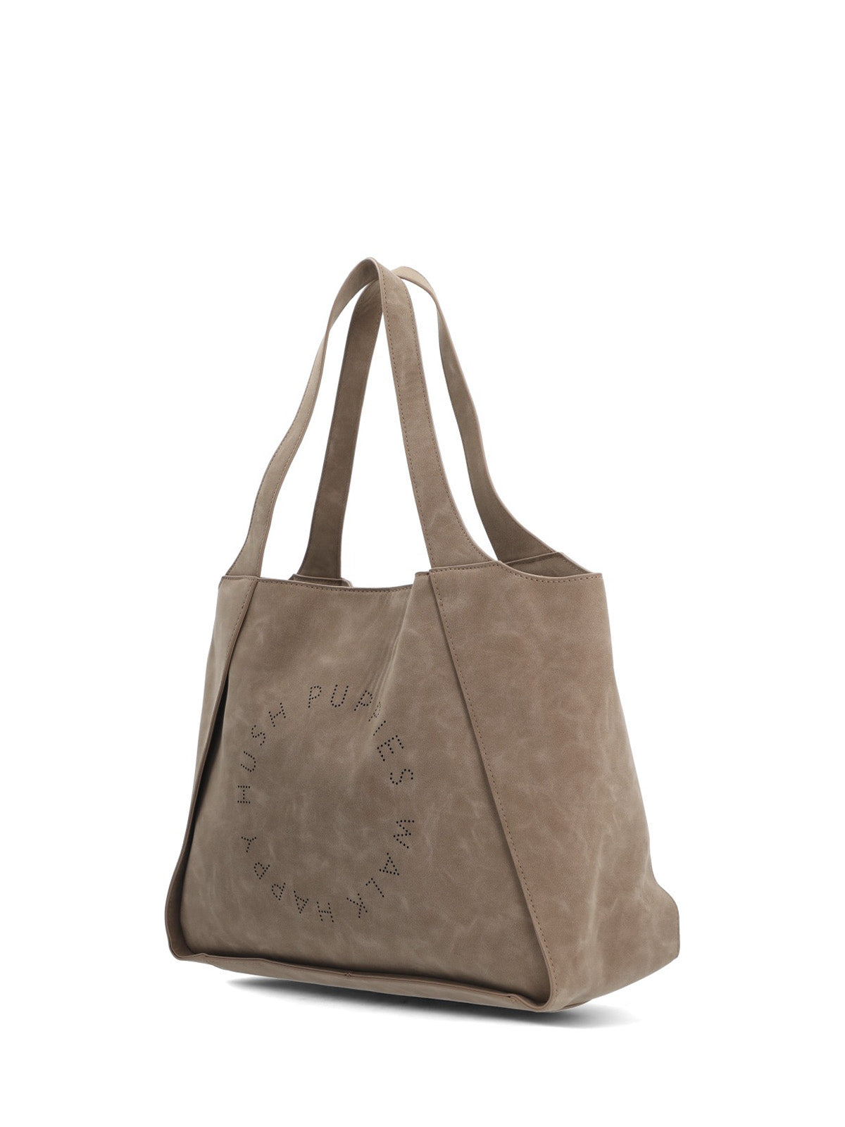 V26Of Hush Tote Marron Sintético