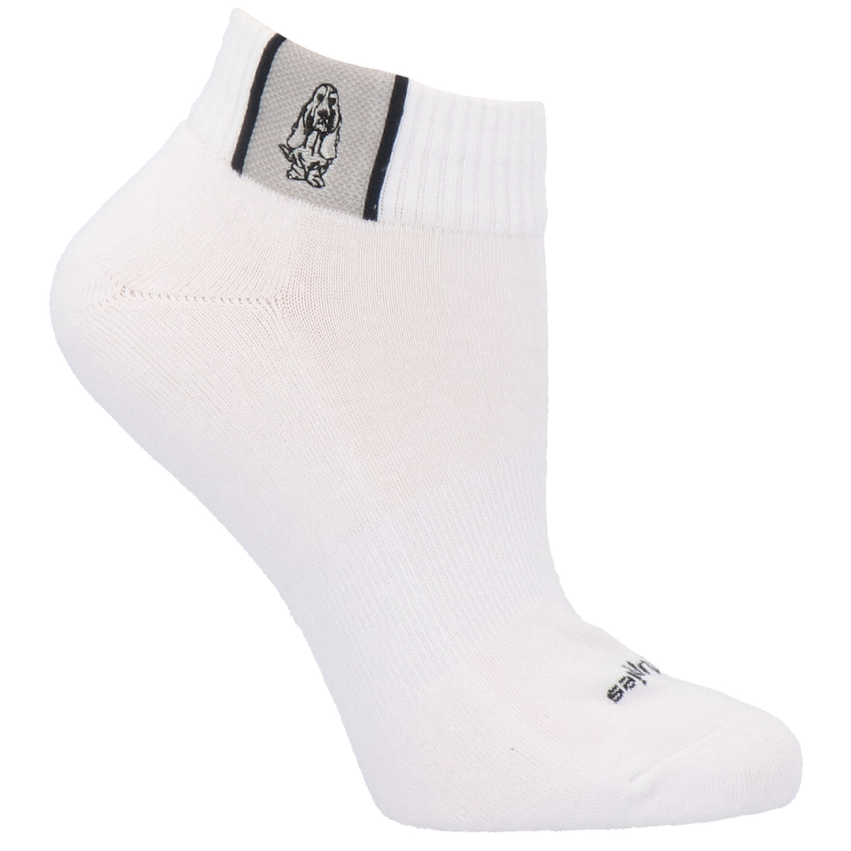 Calcetín Para Mujer Algodón/Spandex Co  Sport Embro Blanco Hush Puppies