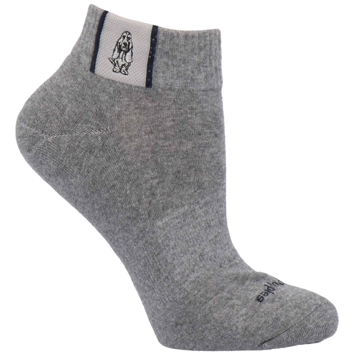 Calcetín Para Mujer Algodón/Spandex Co  Sport Embro Gris Hush Puppies