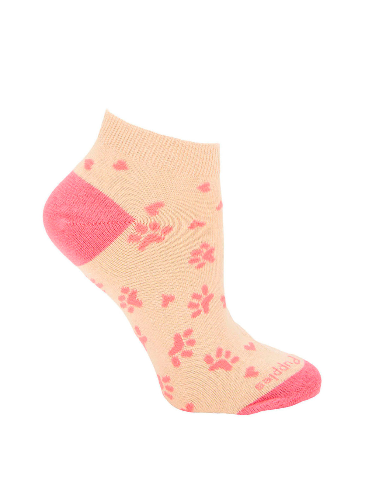 Calcetin Mujer Invisible Huellas
