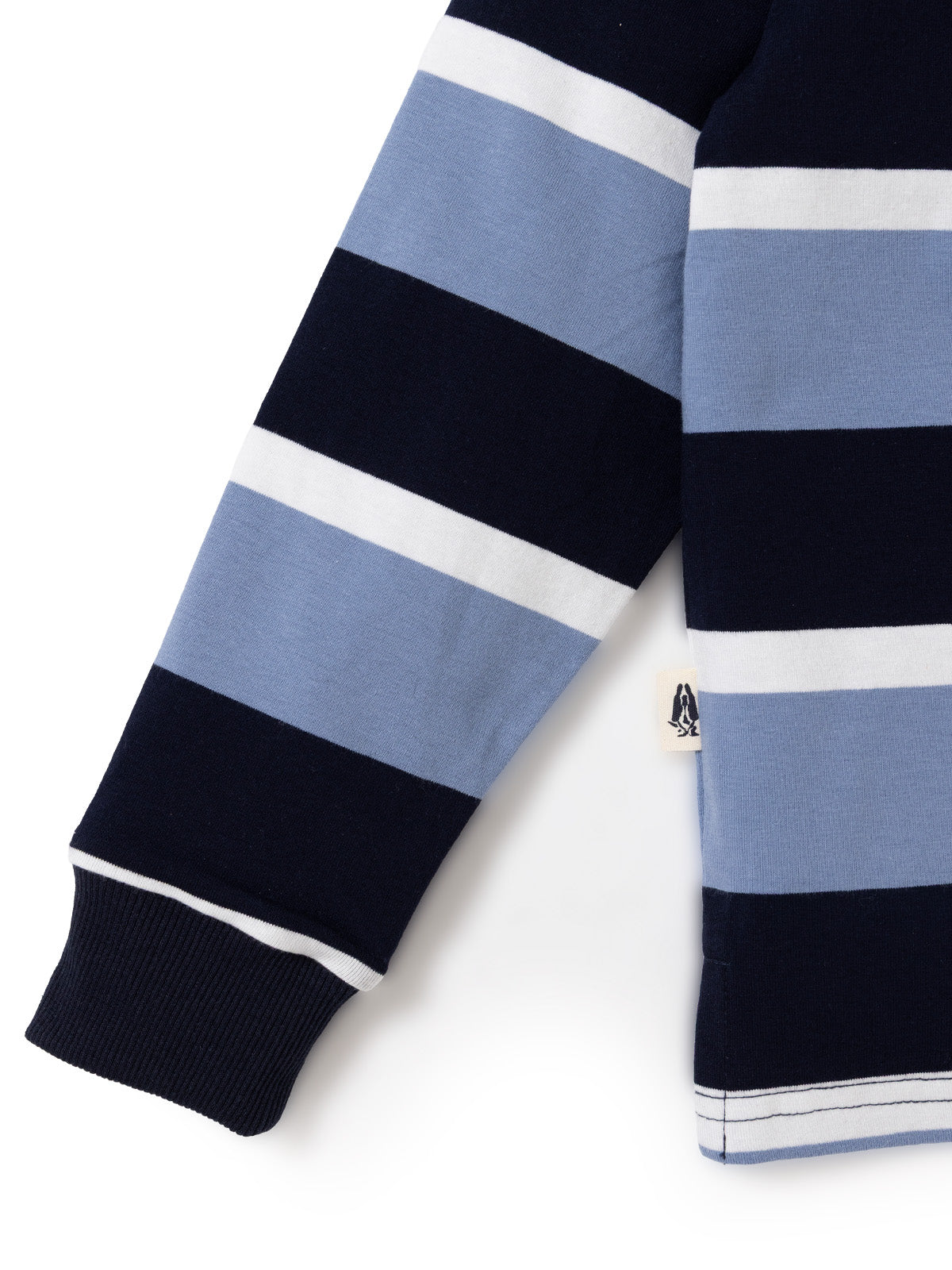 Polo Manga Larga Para Niño Oscar Algodón Azul Hush Puppies Kids
