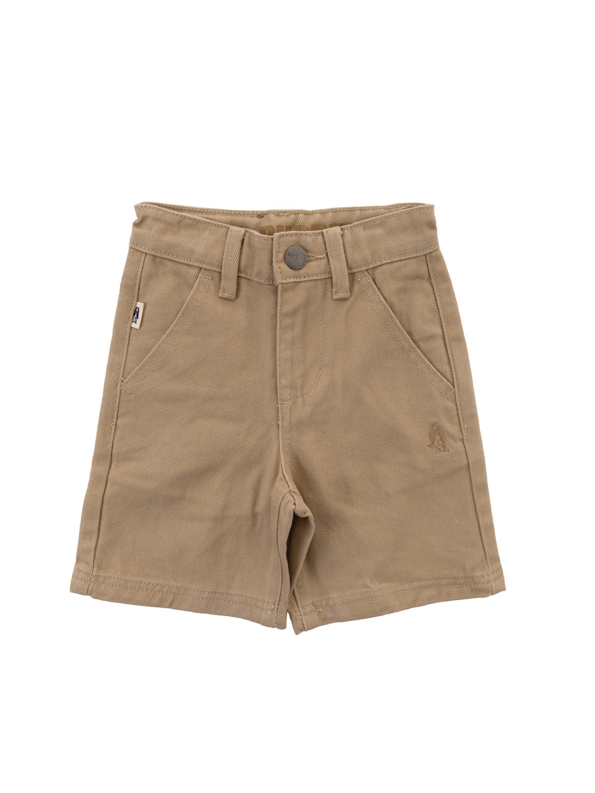Short Para Niño Algodón Clasico Beige Hush Puppies Kids