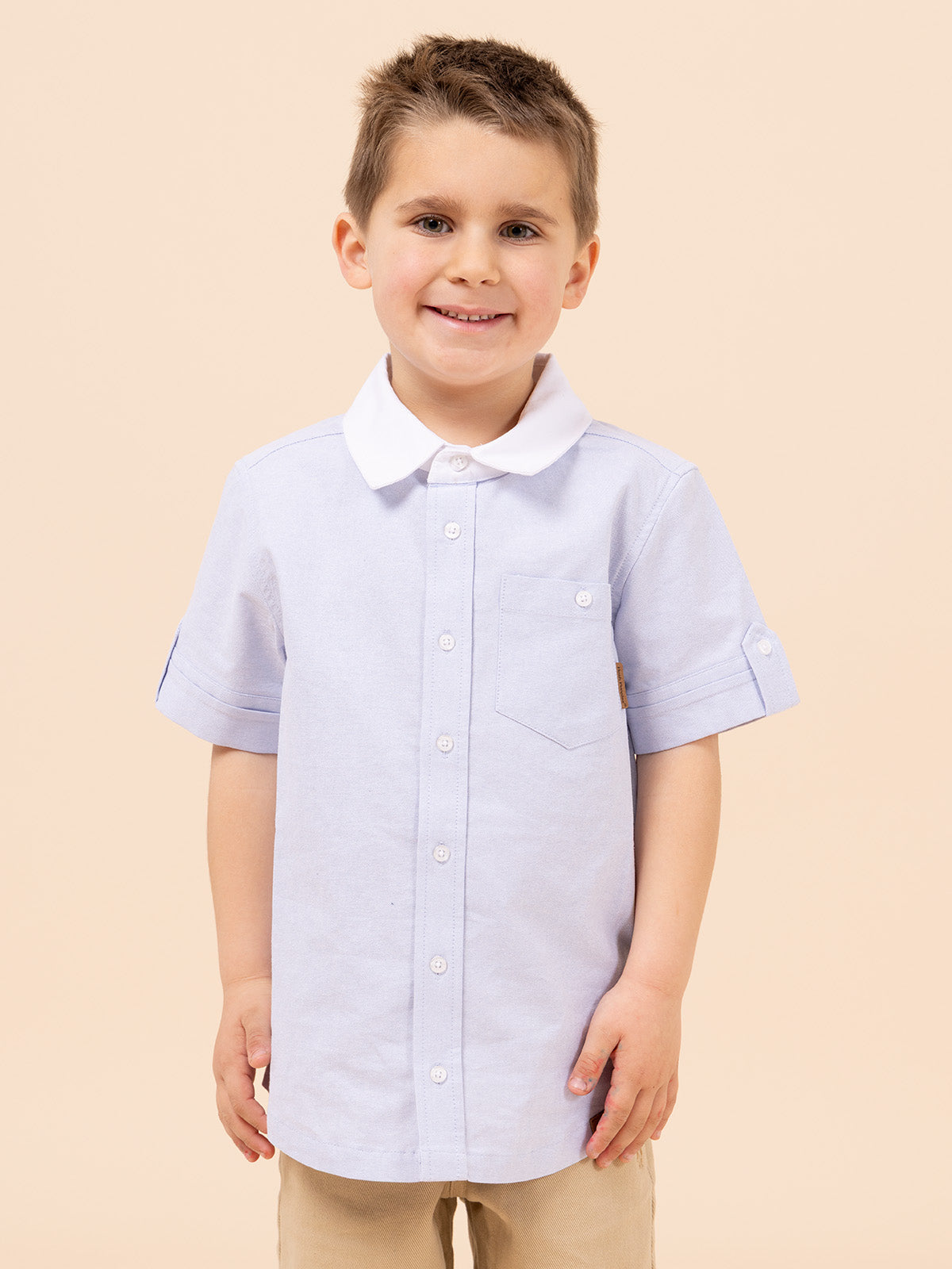 Camisa Coburgo Algodón Nino