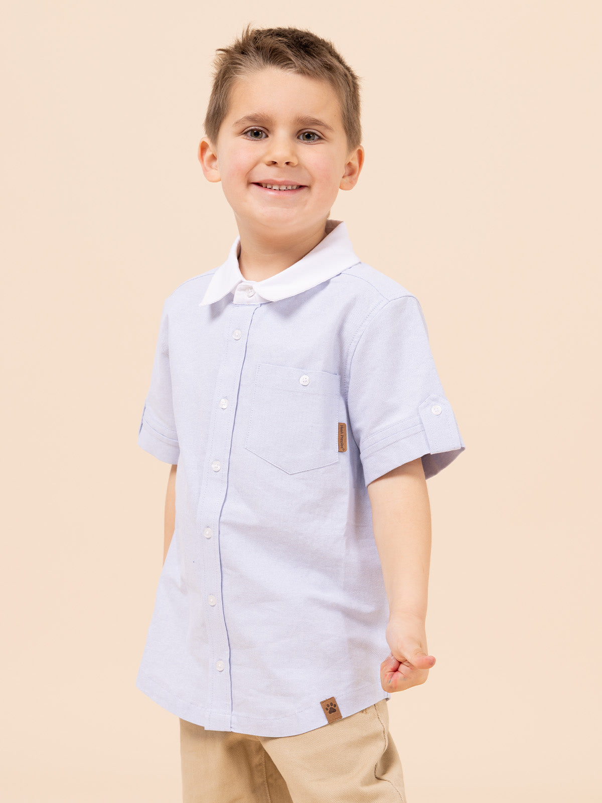 Camisa Coburgo Algodón Nino