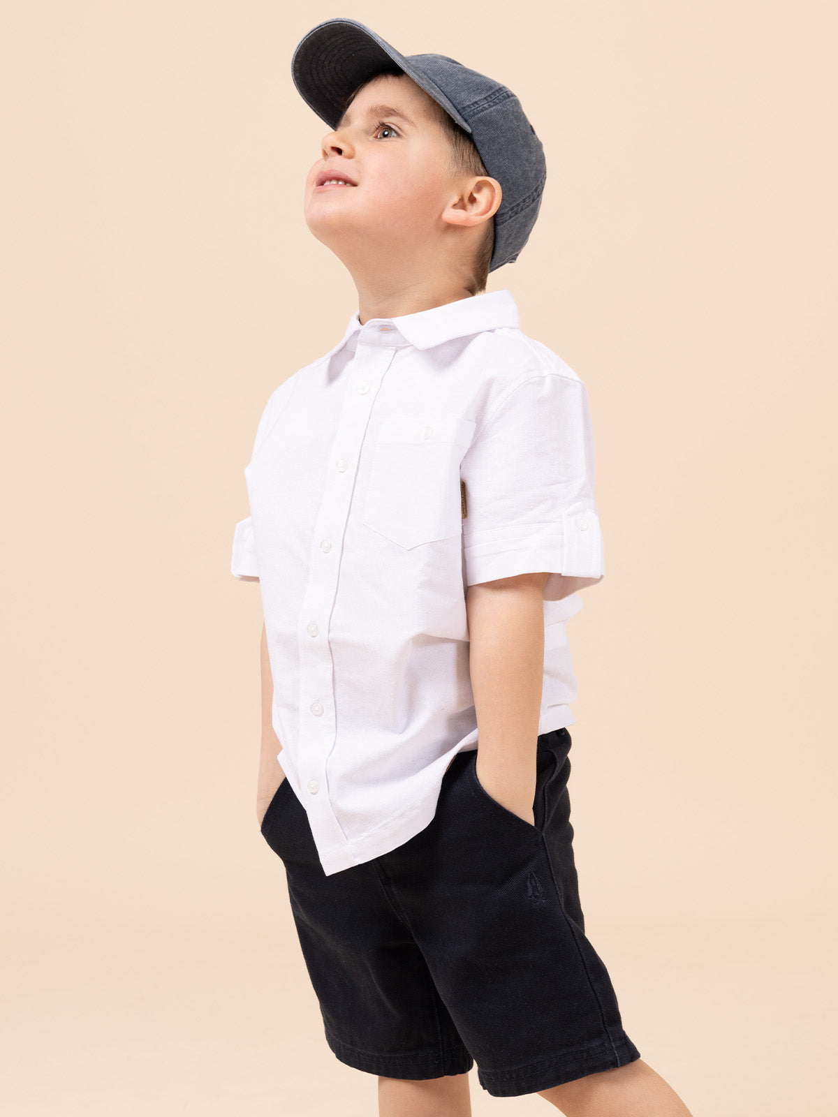 Camisa Coburgo Algodón Nino