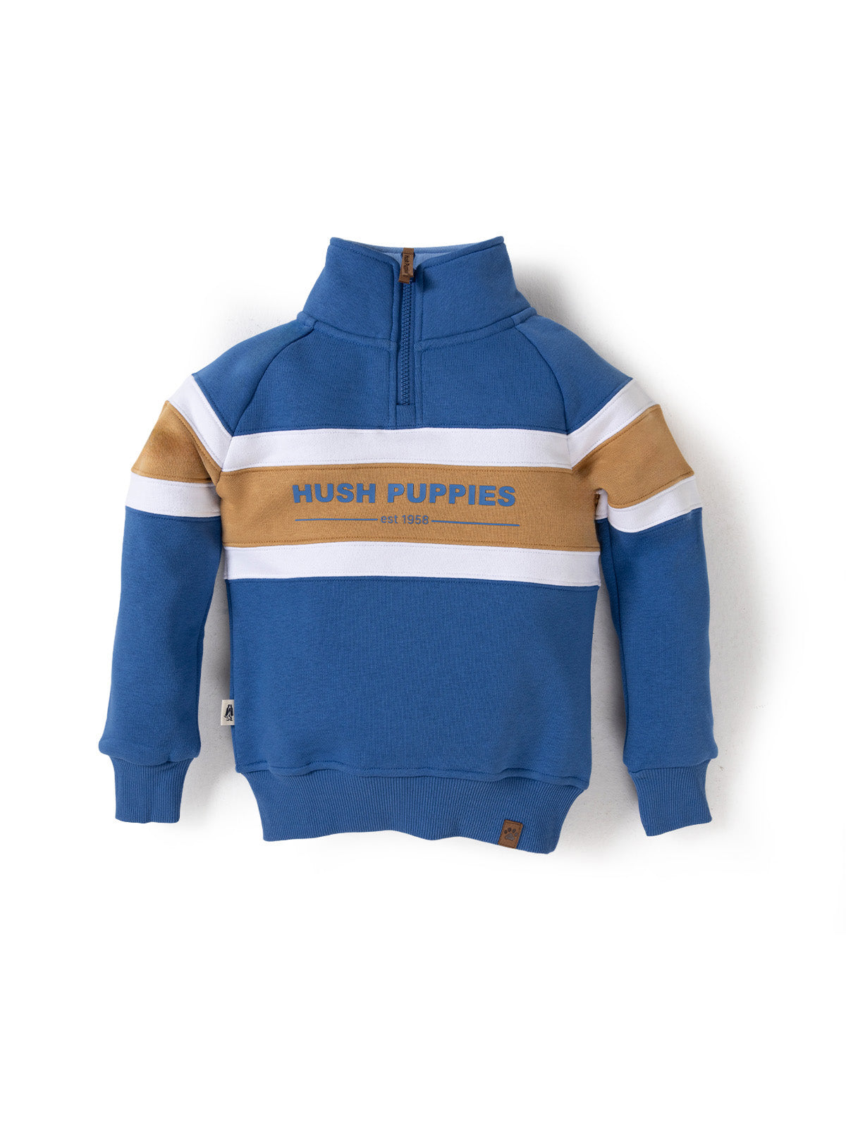 Polerón Para Niño Andino Algodón Azul Hush Puppies Kids