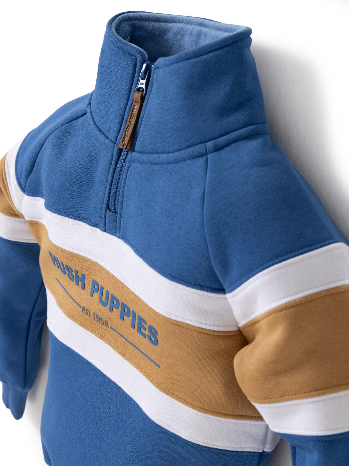 Polerón Para Niño Andino Algodón Azul Hush Puppies Kids