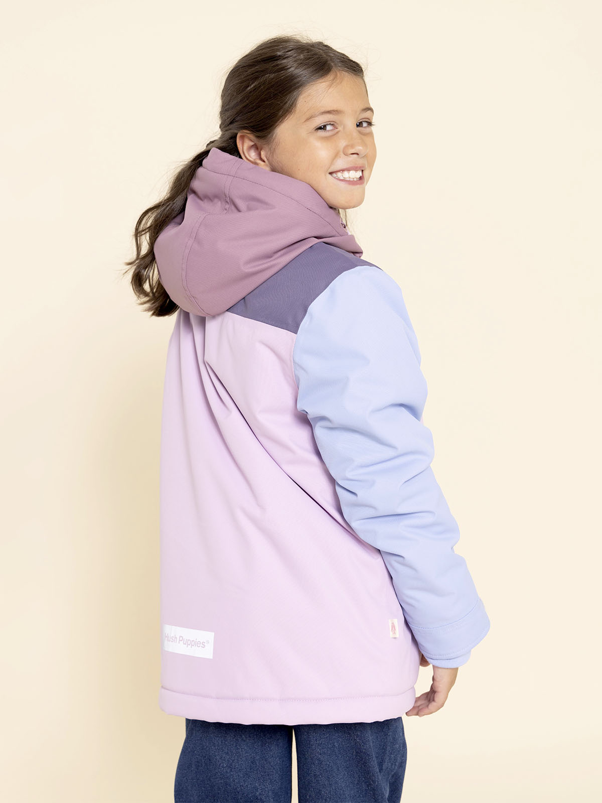 Casaca Para Niña Poliester_x005F

 Silvestre Morado Hush Puppies Kids