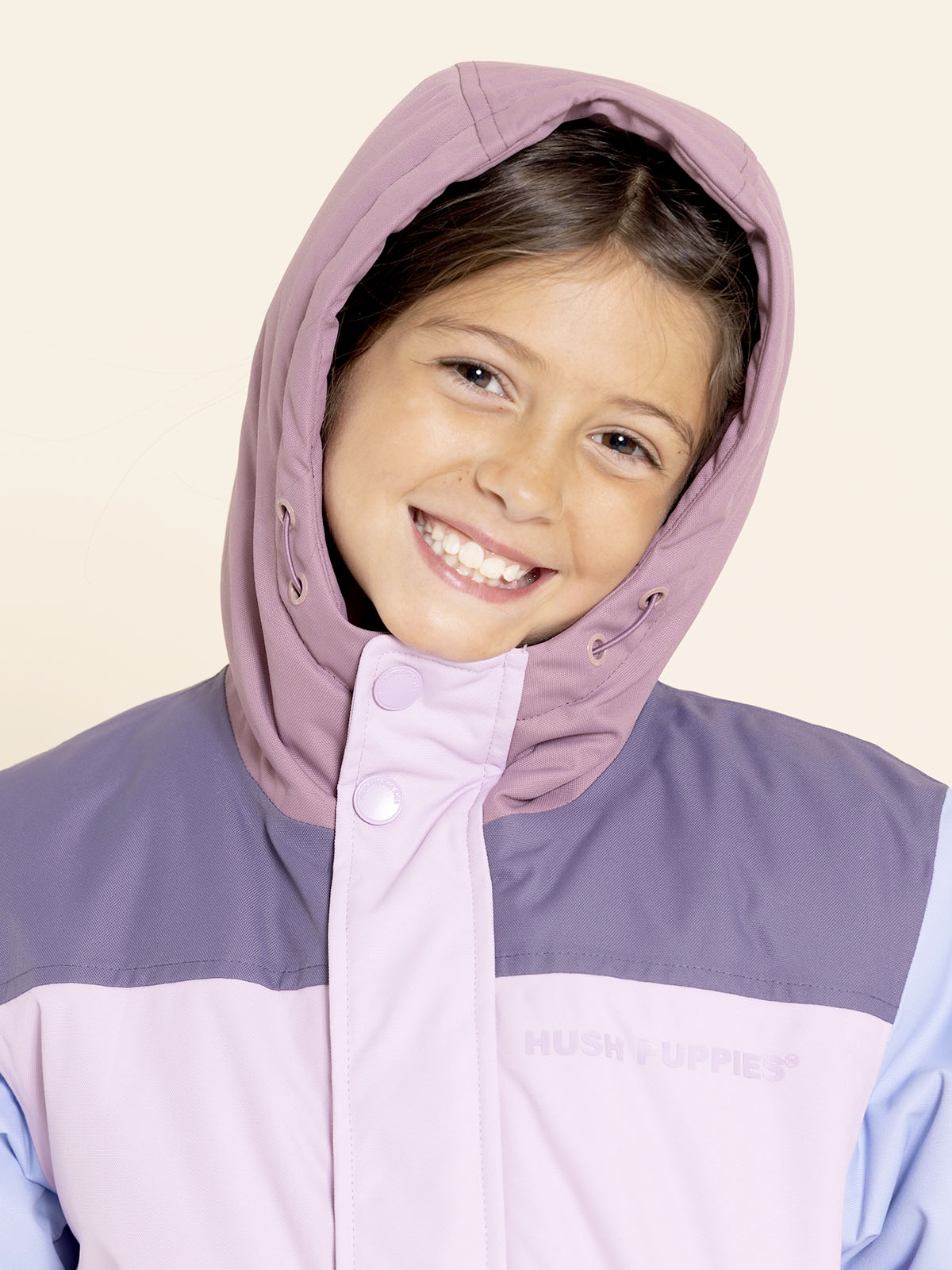 Casaca Para Niña Poliester_x005F

 Silvestre Morado Hush Puppies Kids