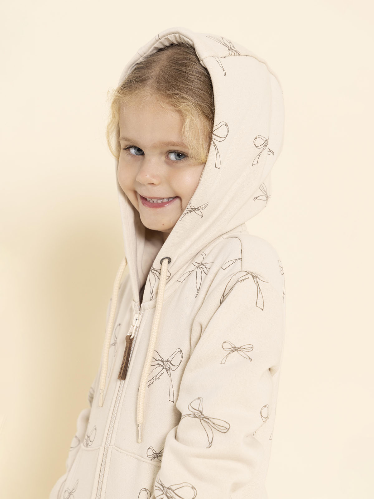 Polera Para Niña Algodón Reciclado Nala Beige Hush Puppies Kids