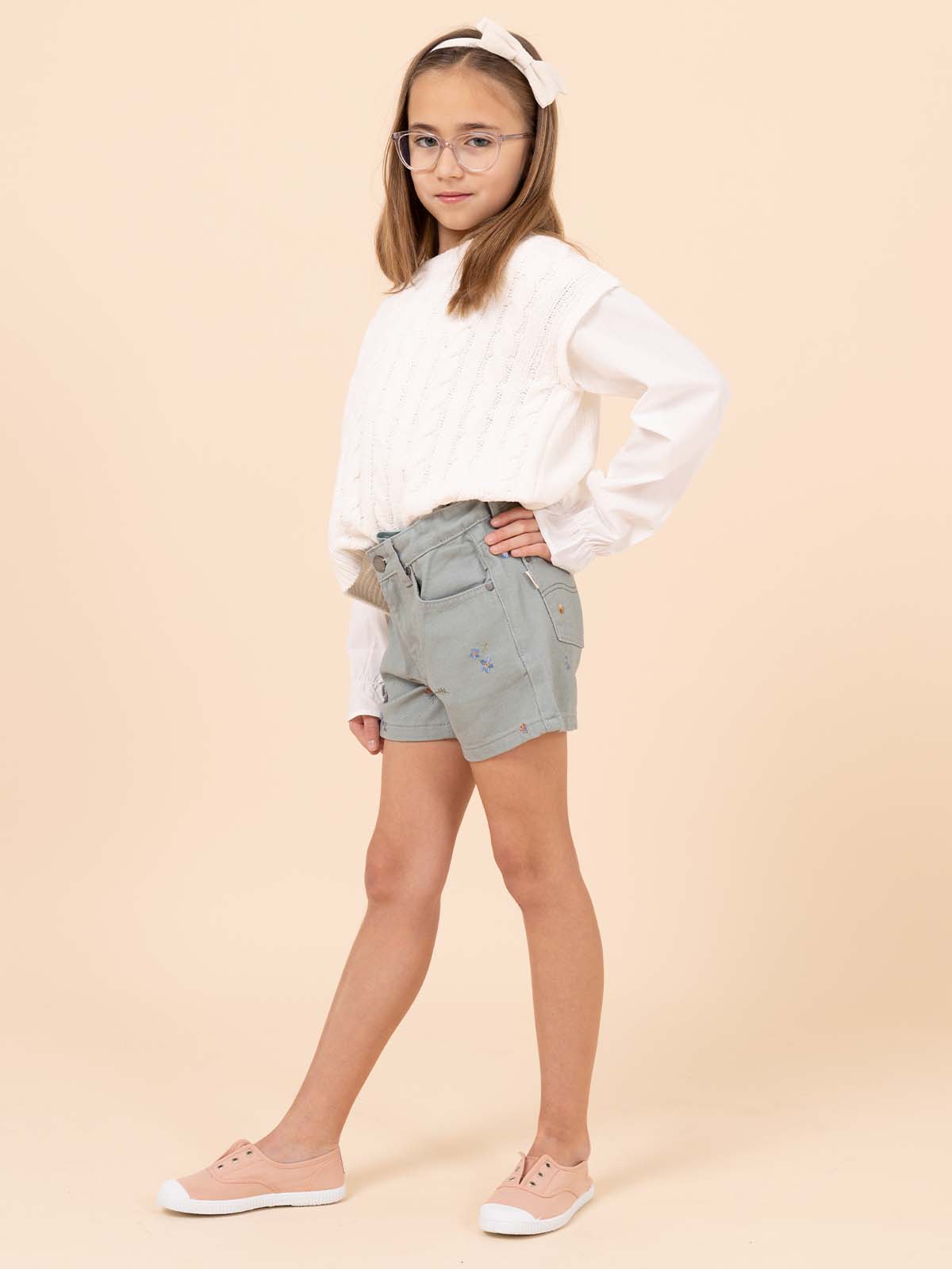 Short Jenne Algodón Nina