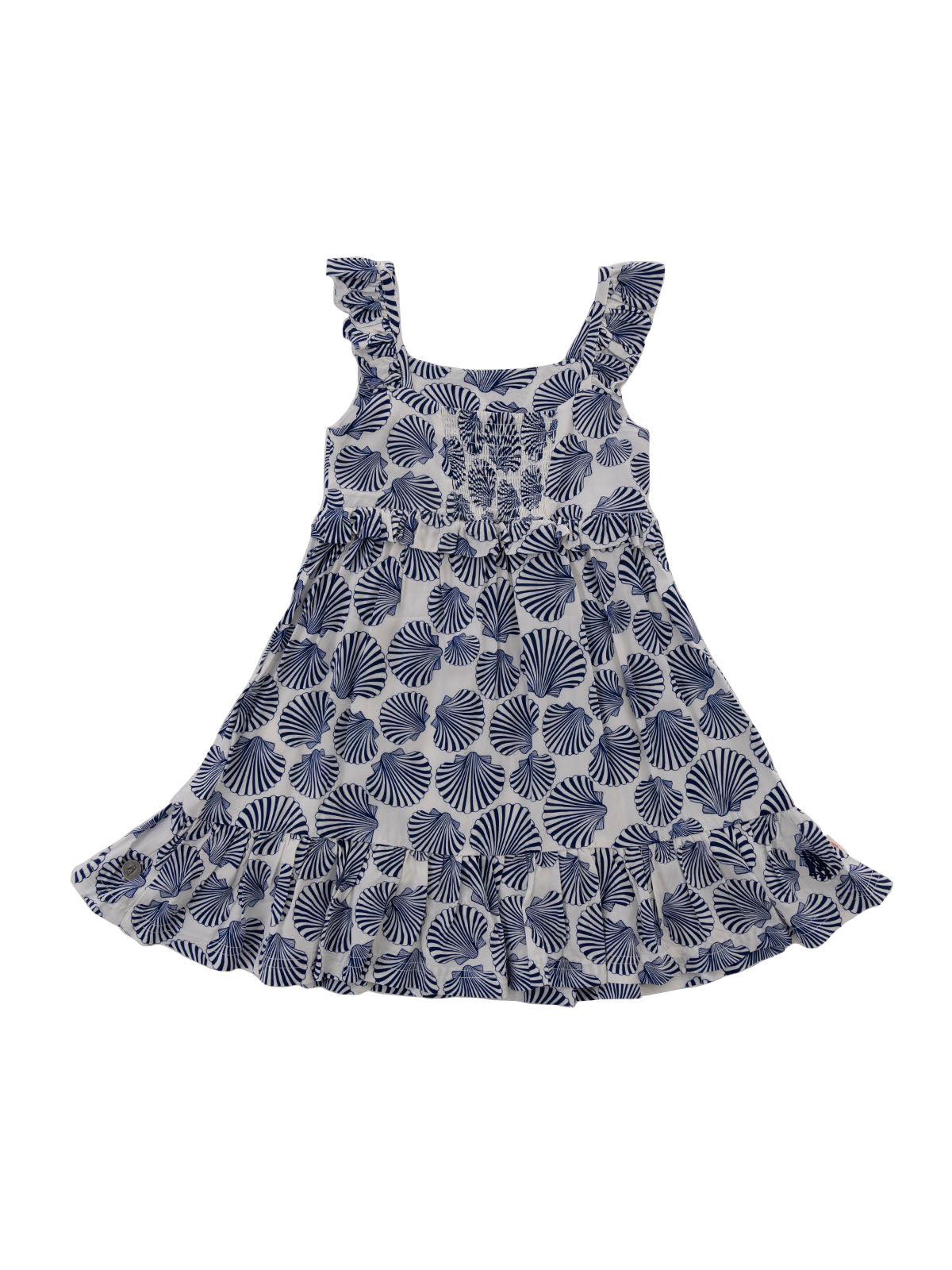 Vestido Para Niña Viscosa Amelia Azul Hush Puppies Kids