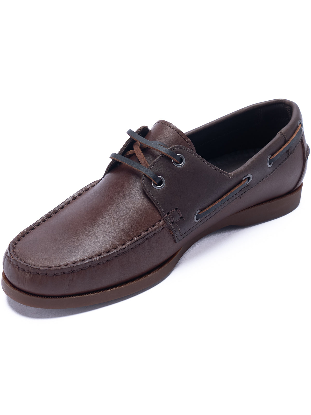 Mocasin Yatch Cuero Hombre