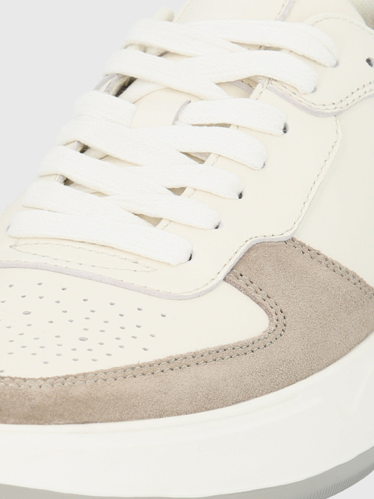 Zapatilla Para Hombre Cuero Mozze Blanco Hush Puppies