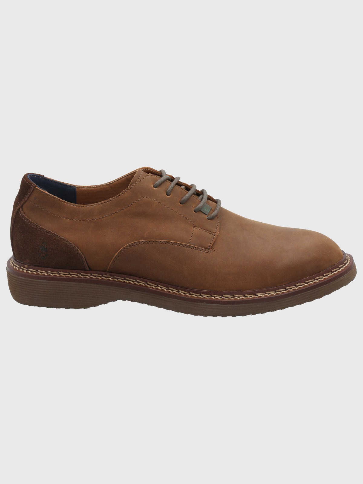 Zapato Para Hombre Cuero Mambo Café Hush Puppies