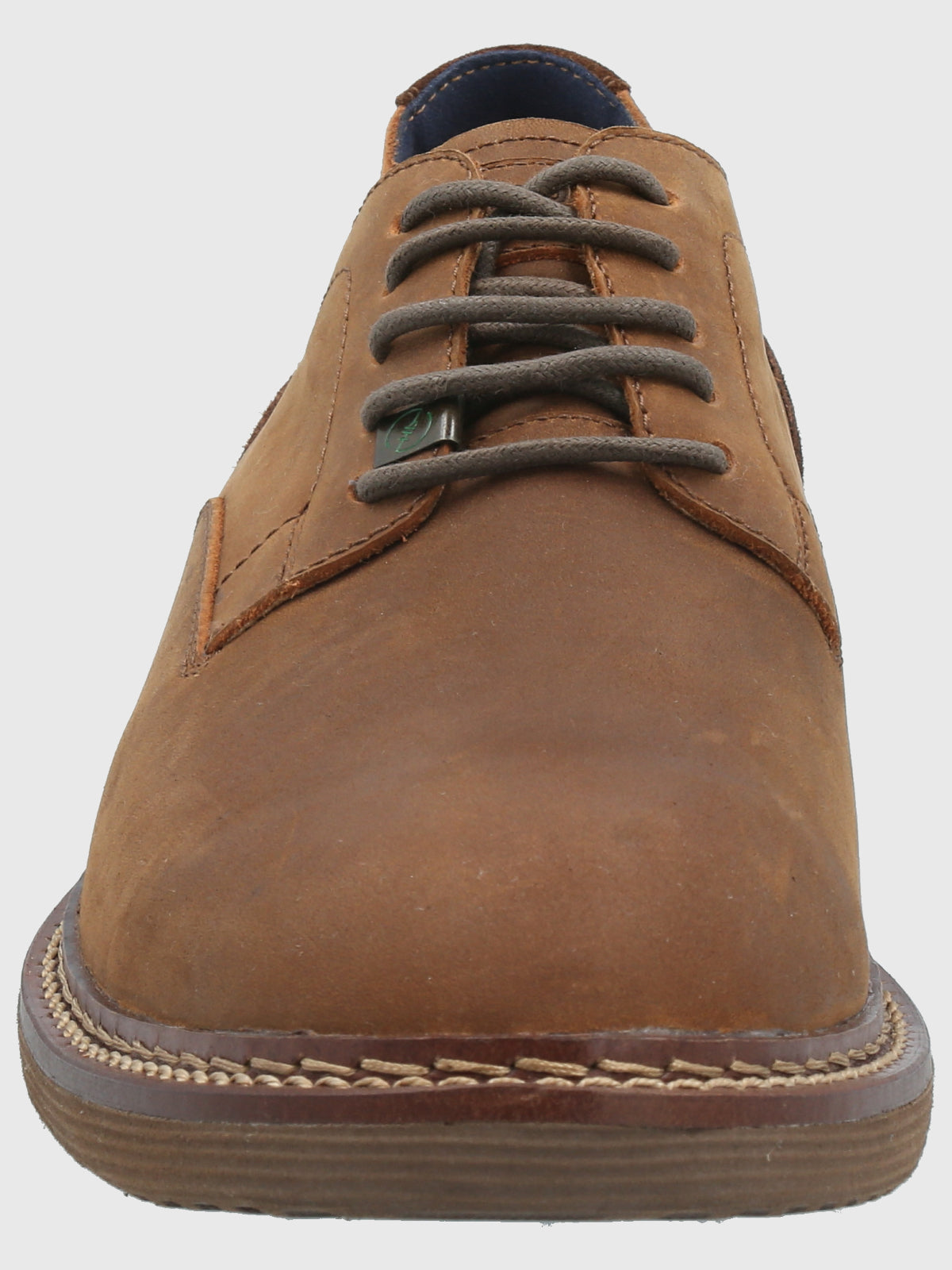 Zapato Para Hombre Cuero Mambo Café Hush Puppies