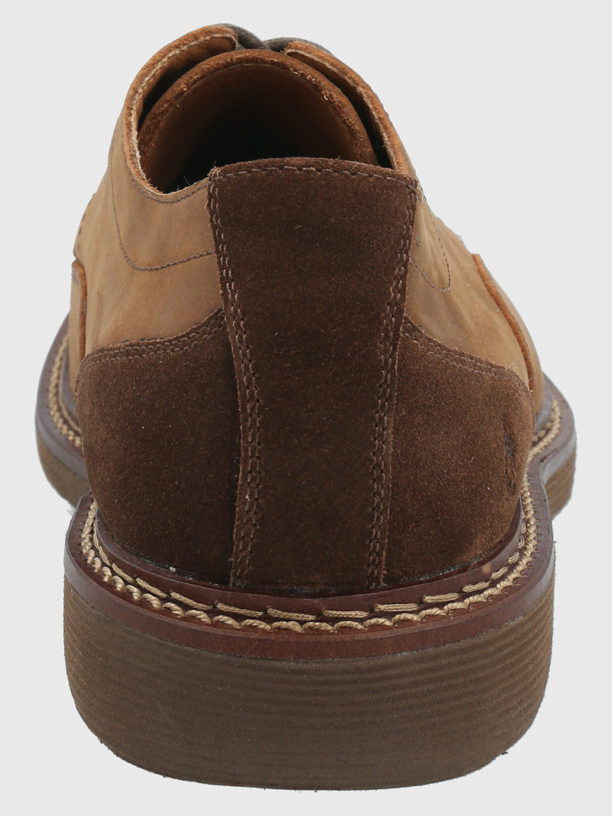 Zapato Para Hombre Cuero Mambo Café Hush Puppies