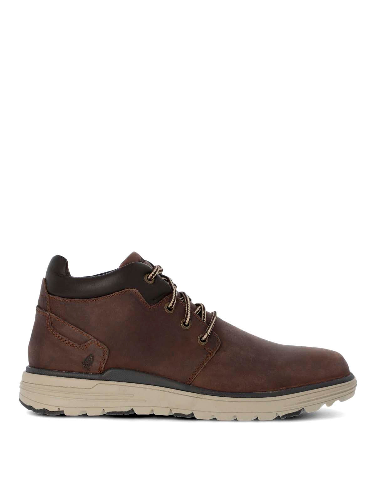 Botin William Cuero Hombre