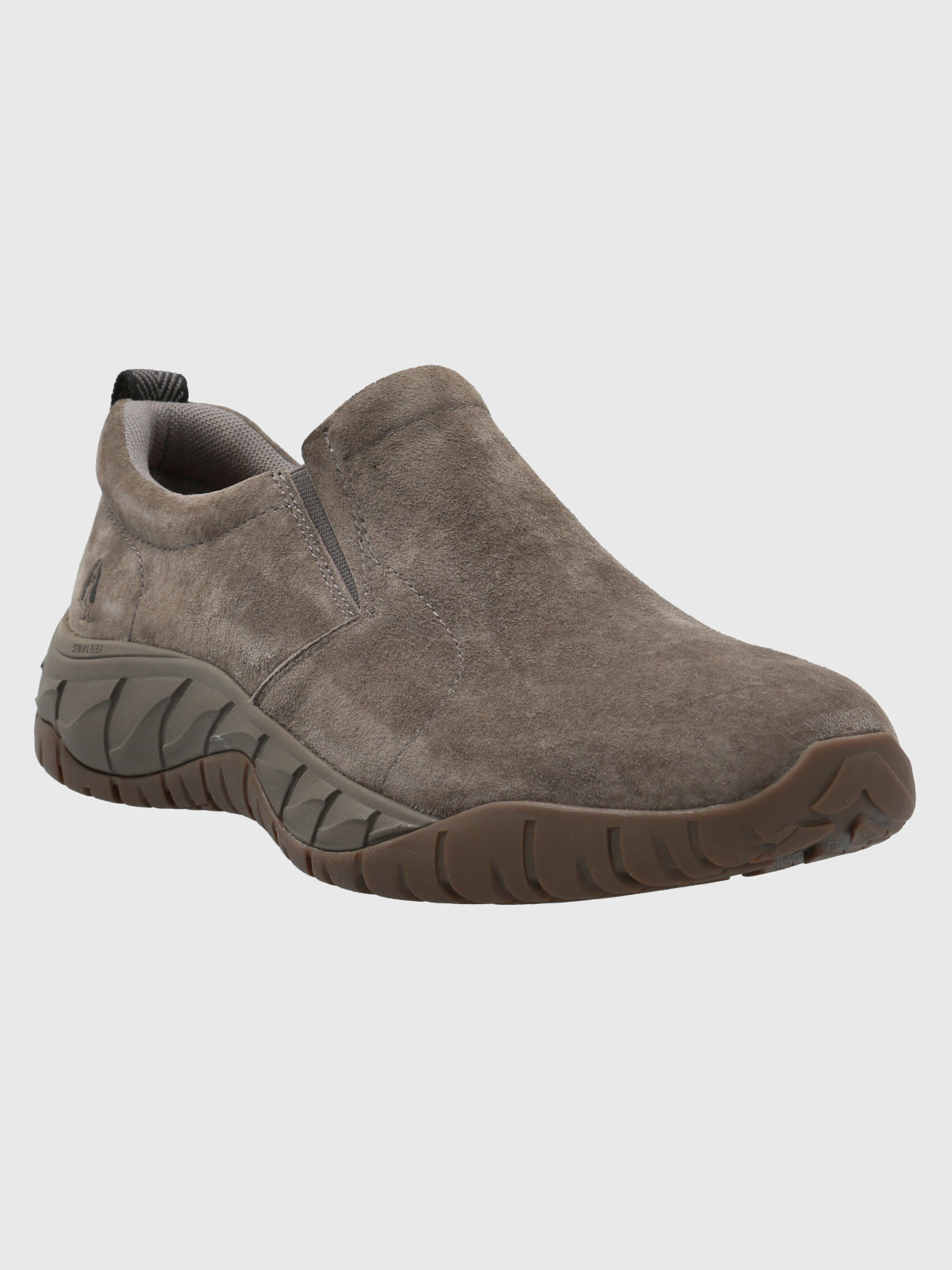 Slip On Para Hombre Cuero Tornnado Marrón Hush Puppies