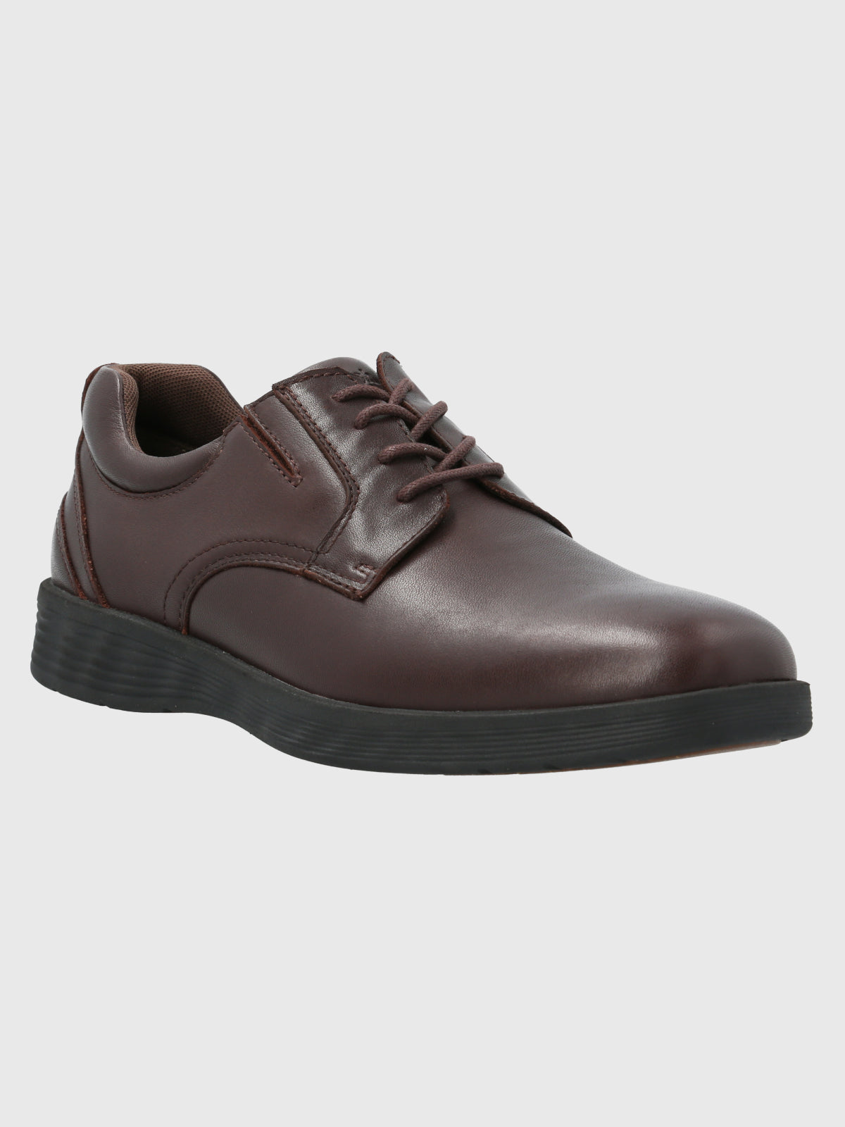 Zapato Para Hombre Cuero Spinal Village Vino Hush Puppies