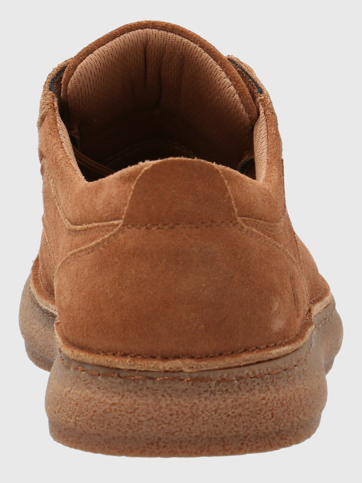 Zapatilla Para Hombre Cuero Gared Café Hush Puppies