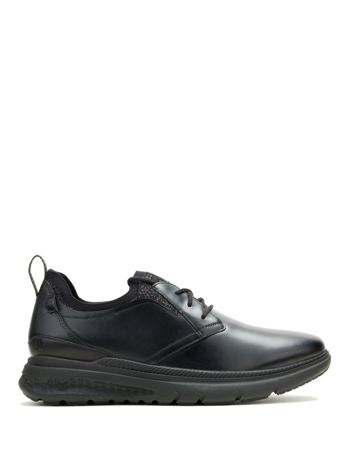 Zapato Para Hombre Cuero Excel Laceup  Negro Hush Puppies