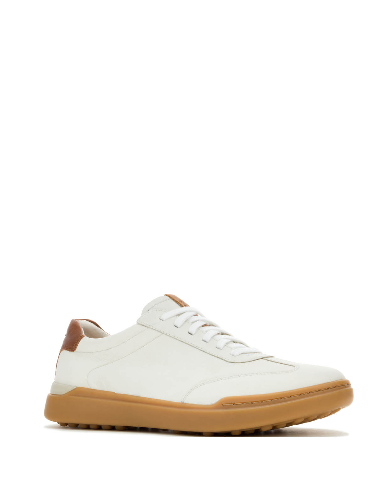 Zapatilla Para Hombre Cuero Wes Cap Toe Lace Hush Puppies