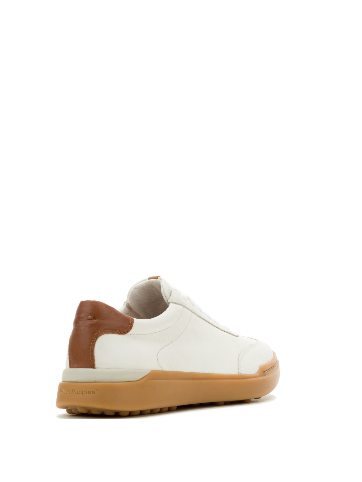 Zapatilla Para Hombre Cuero Wes Cap Toe Lace Hush Puppies