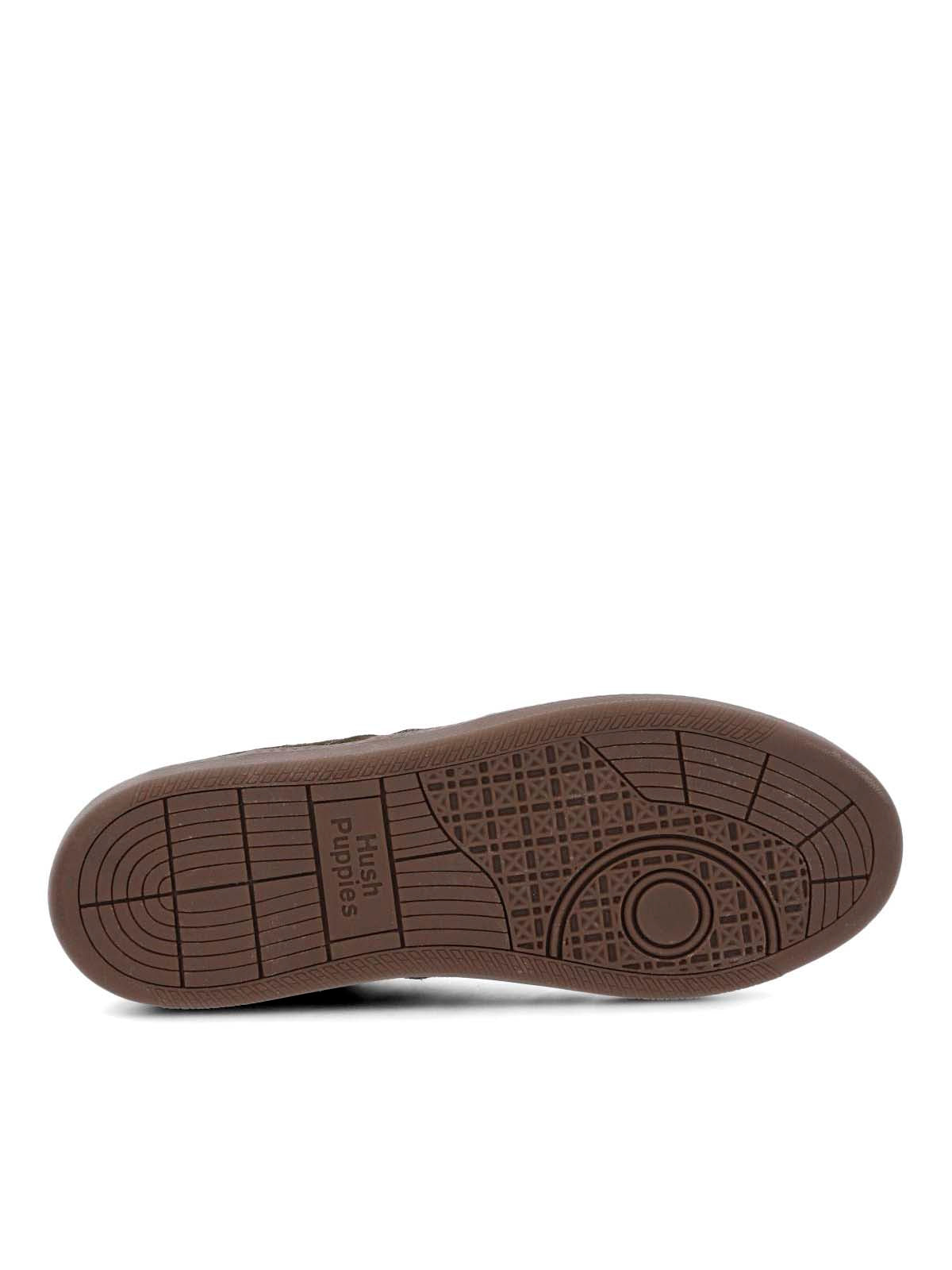 Zapatilla Para Hombre Cuero Mare Verde Hush Puppies