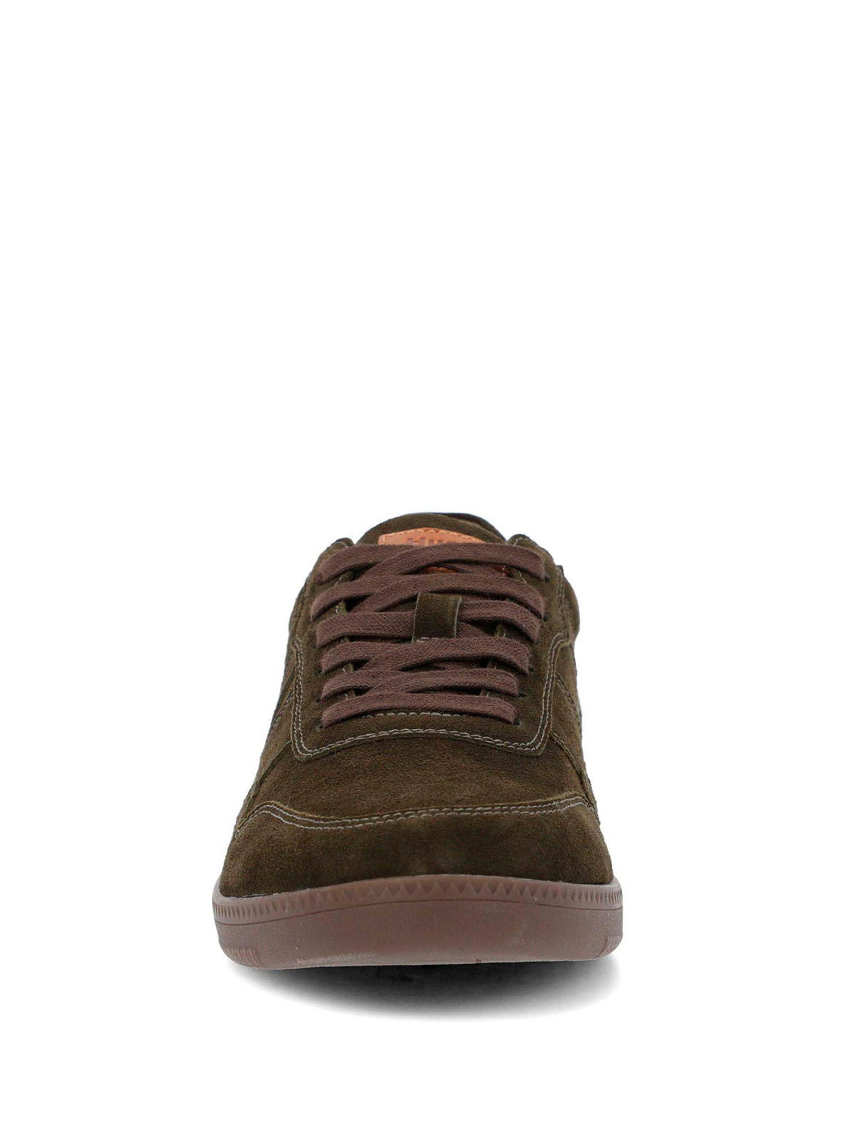Zapatilla Para Hombre Cuero Mare Café Hush Puppies