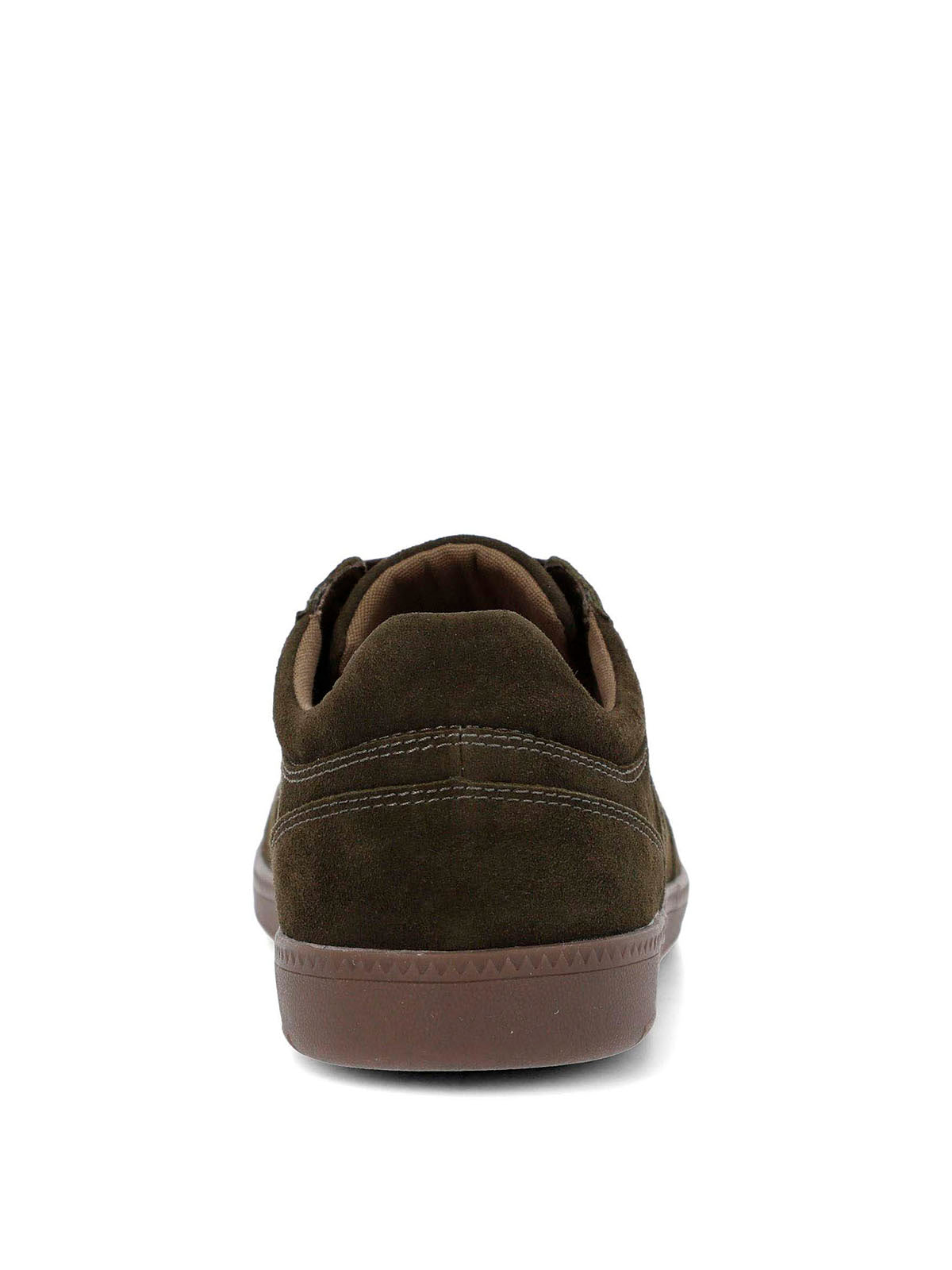 Zapatilla Para Hombre Cuero Mare Café Hush Puppies