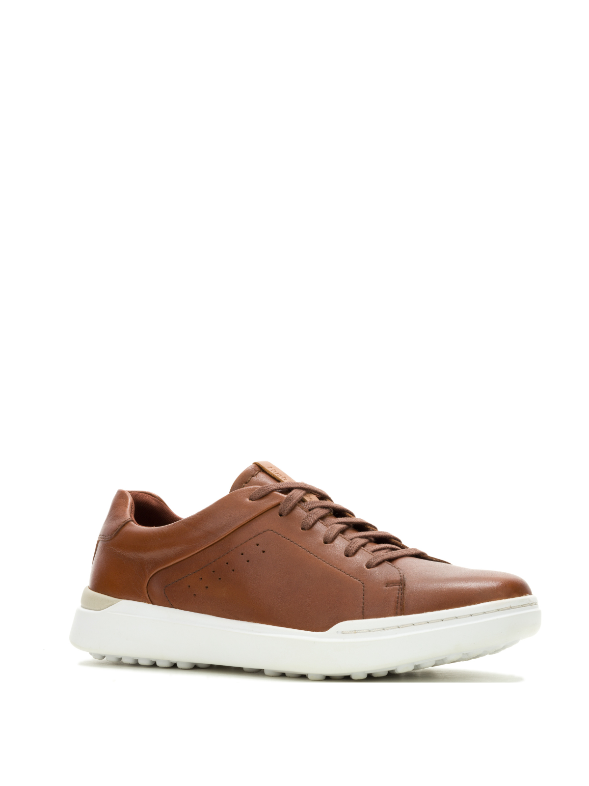Zapatilla Para Hombre Cuero Wes Lace-Up  Marron Hush Puppies