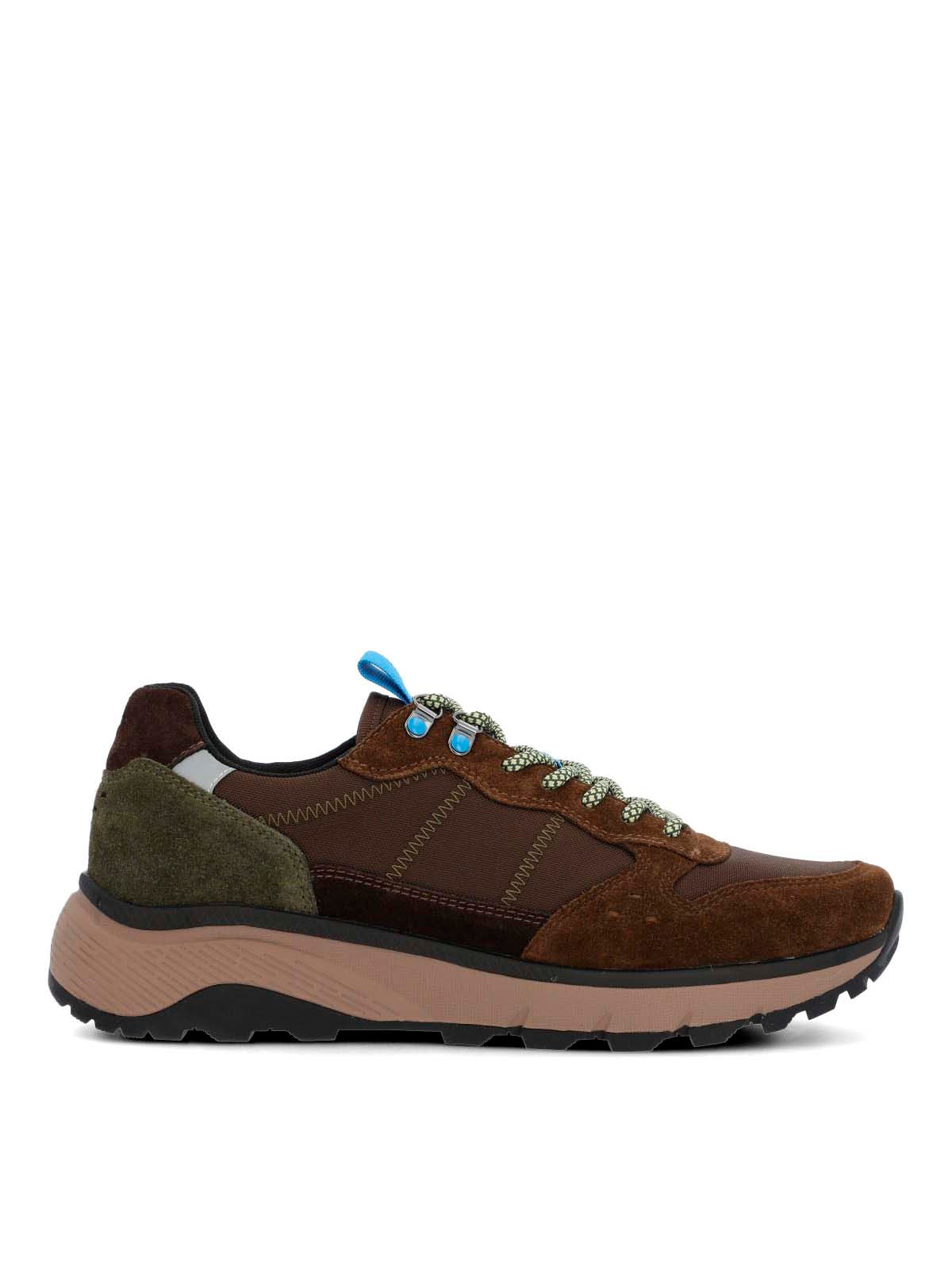 Zapatilla Para Hombre Cuero Lux Café Hush Puppies