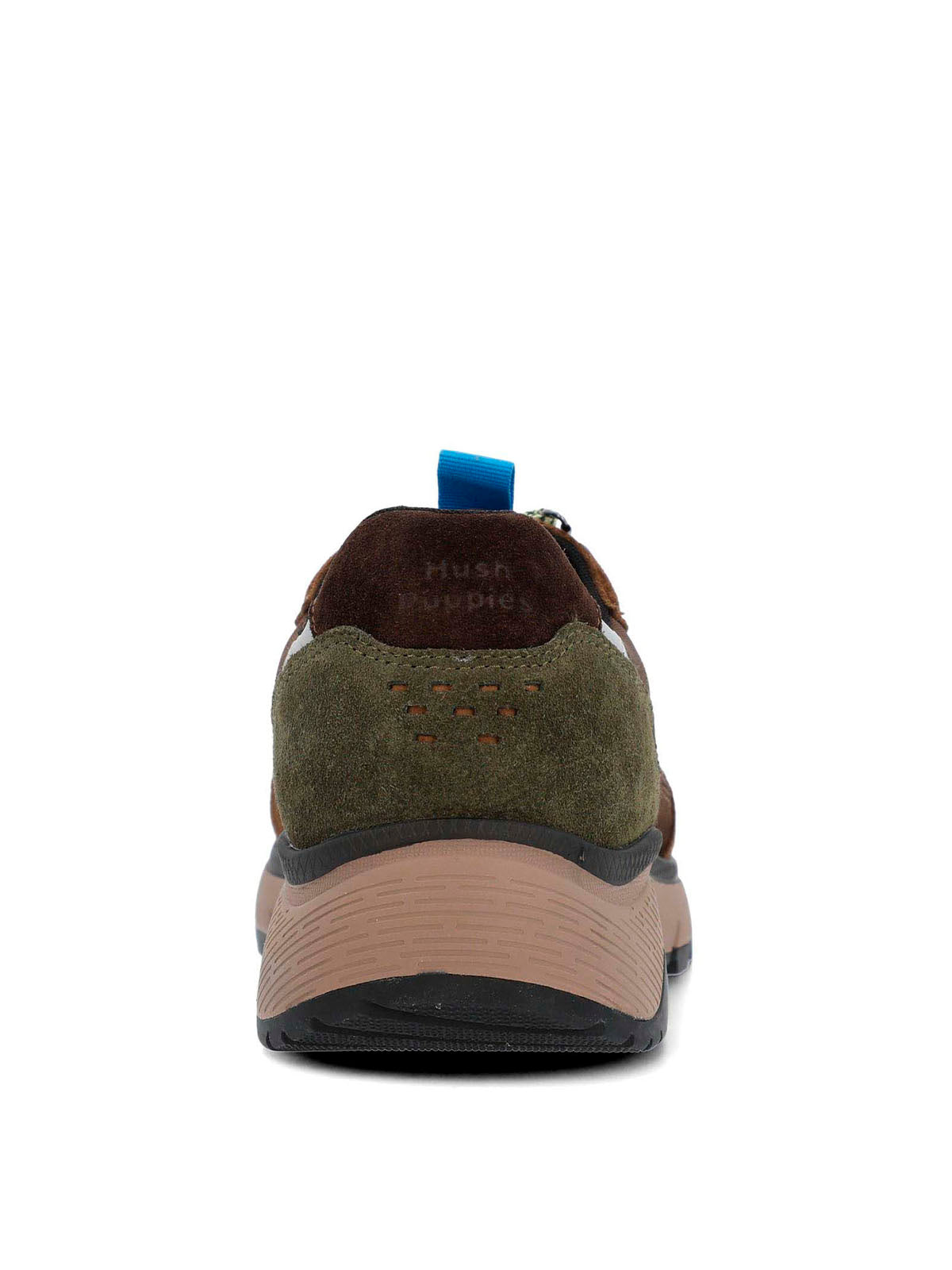 Zapatilla Para Hombre Cuero Lux Café Hush Puppies