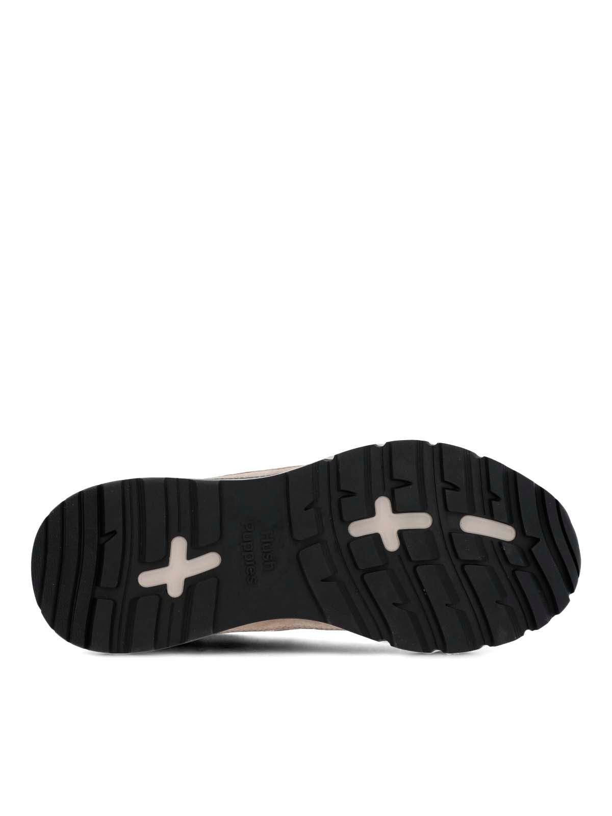 Zapatilla Para Hombre Cuero Lux Café Hush Puppies