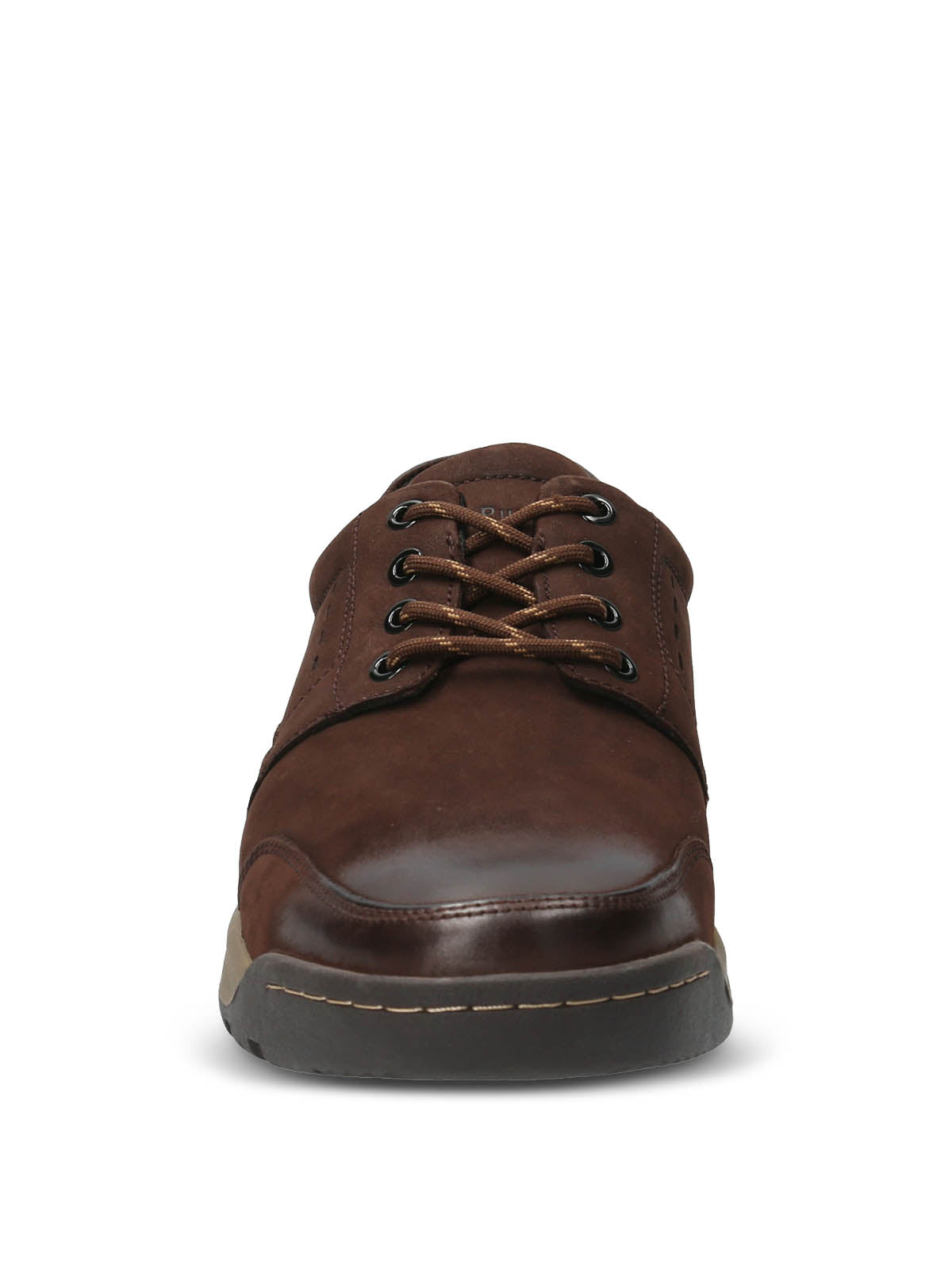 Zapato Para Hombre Cuero Duran Chocolate Hush Puppies