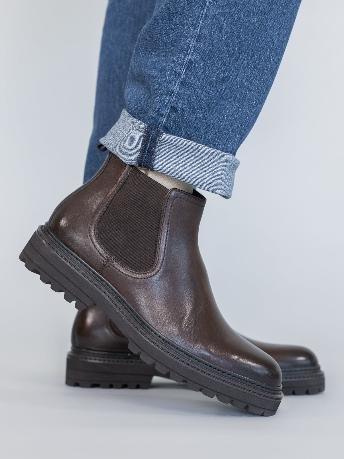 Botin Fort Cuero Hombre