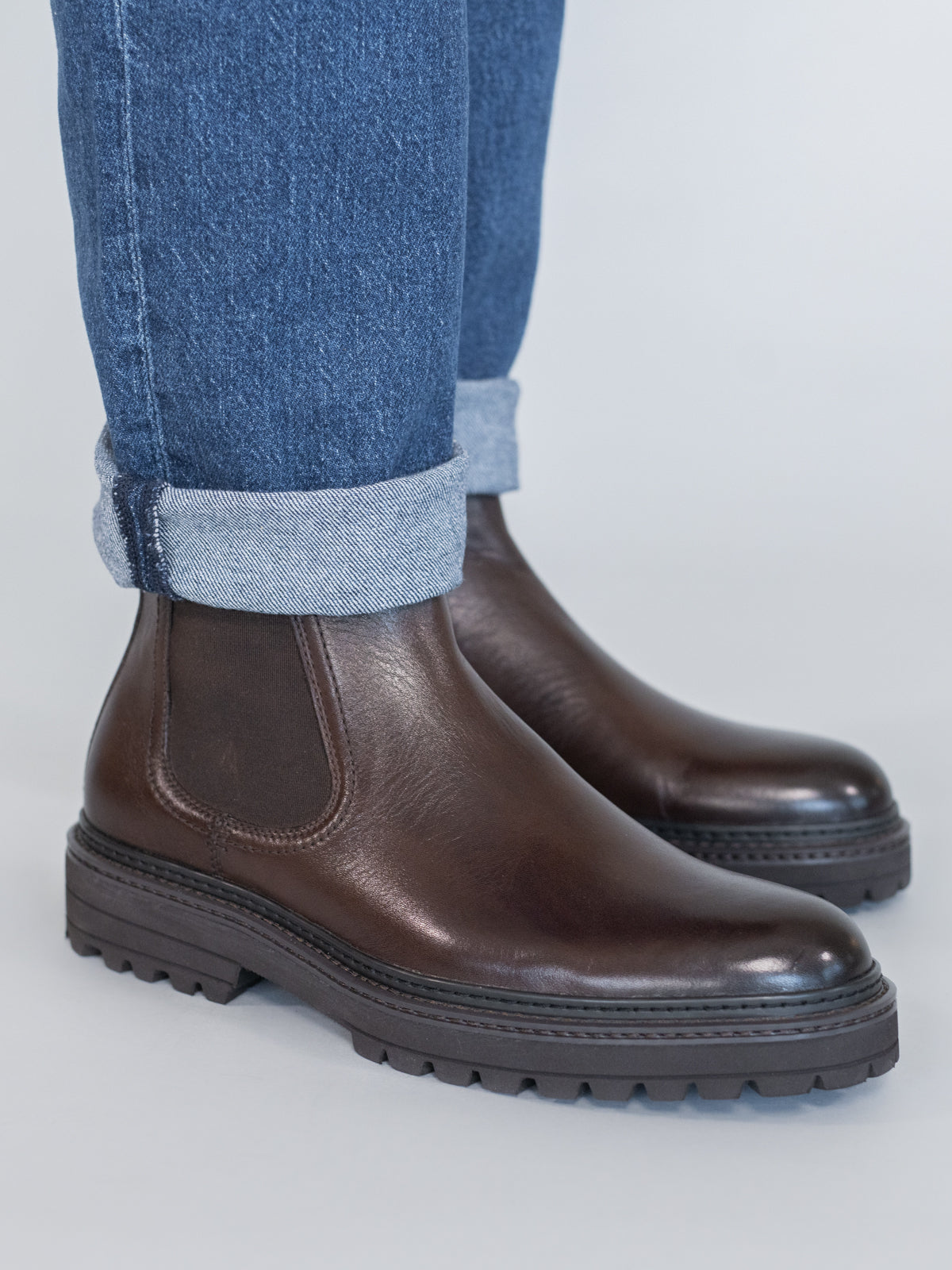 Botin Fort Cuero Hombre