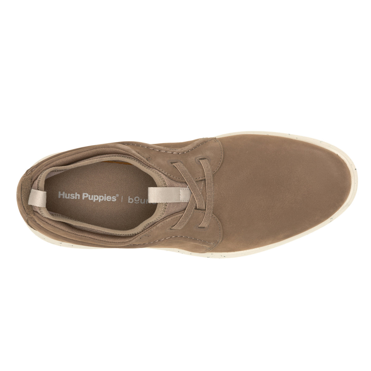 Zapato Para Hombre Cuero Niles Oxford Beige Hush Puppies