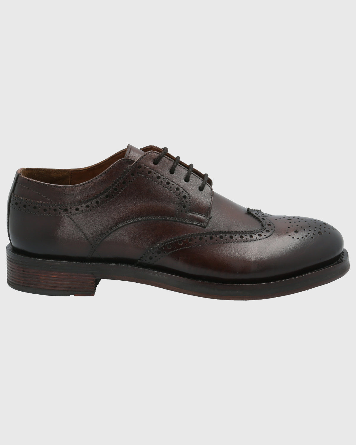 Zapato Para Hombre Cuero Bradford Marrón Hush Puppies