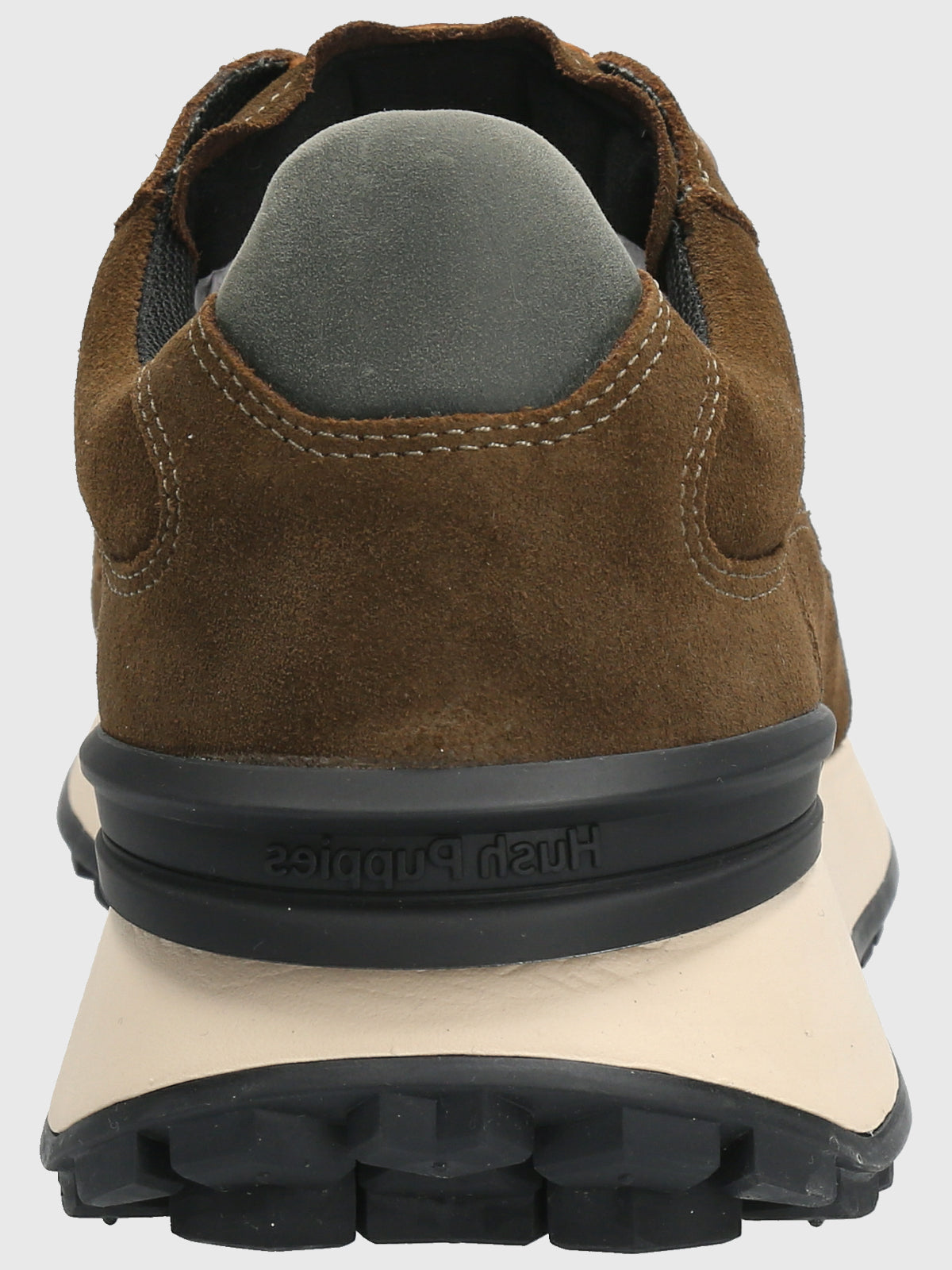 Zapatilla Para Hombre Cuero Gante Marrón Hush Puppies